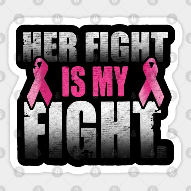 Her fight is my fight Sticker by Tempe Gaul